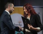 Ocenena reporterka Jana Cavojska na evente Tri roky vojny 2025